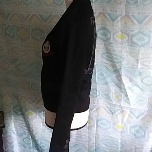 Blac Label Pink V-Neck Coat Medium - Picture 4 of 5